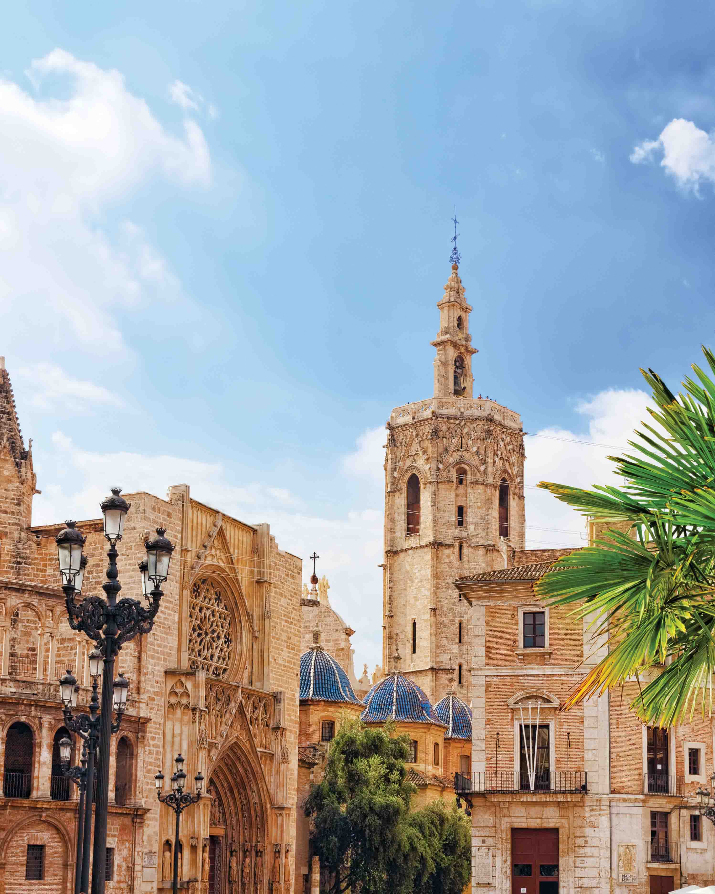 A photo of churches in Valencia, Spain
