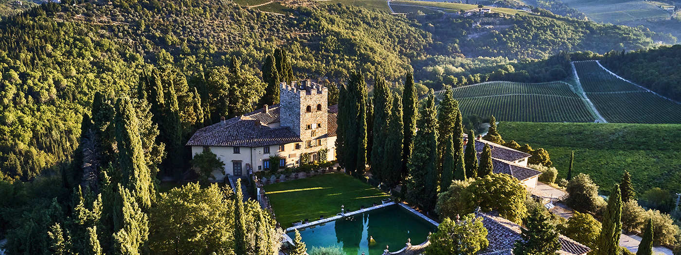 A view of Verrazzano winery.