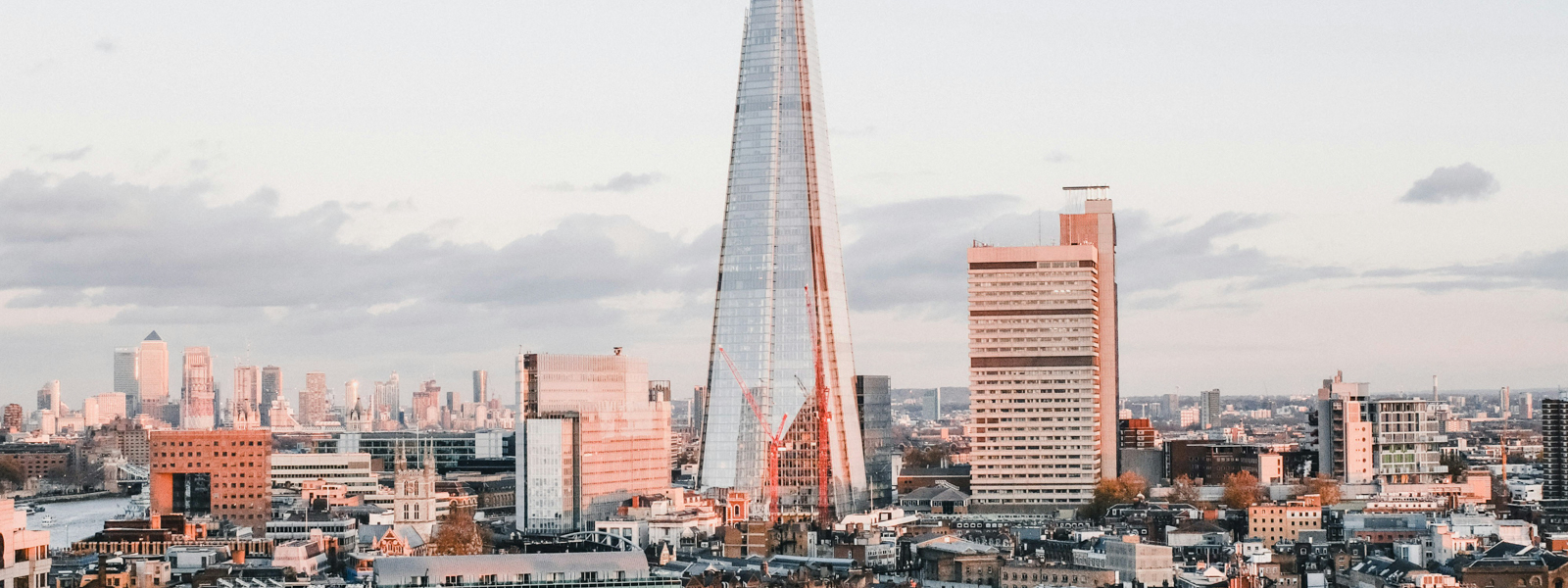 A view of the Shard in London.