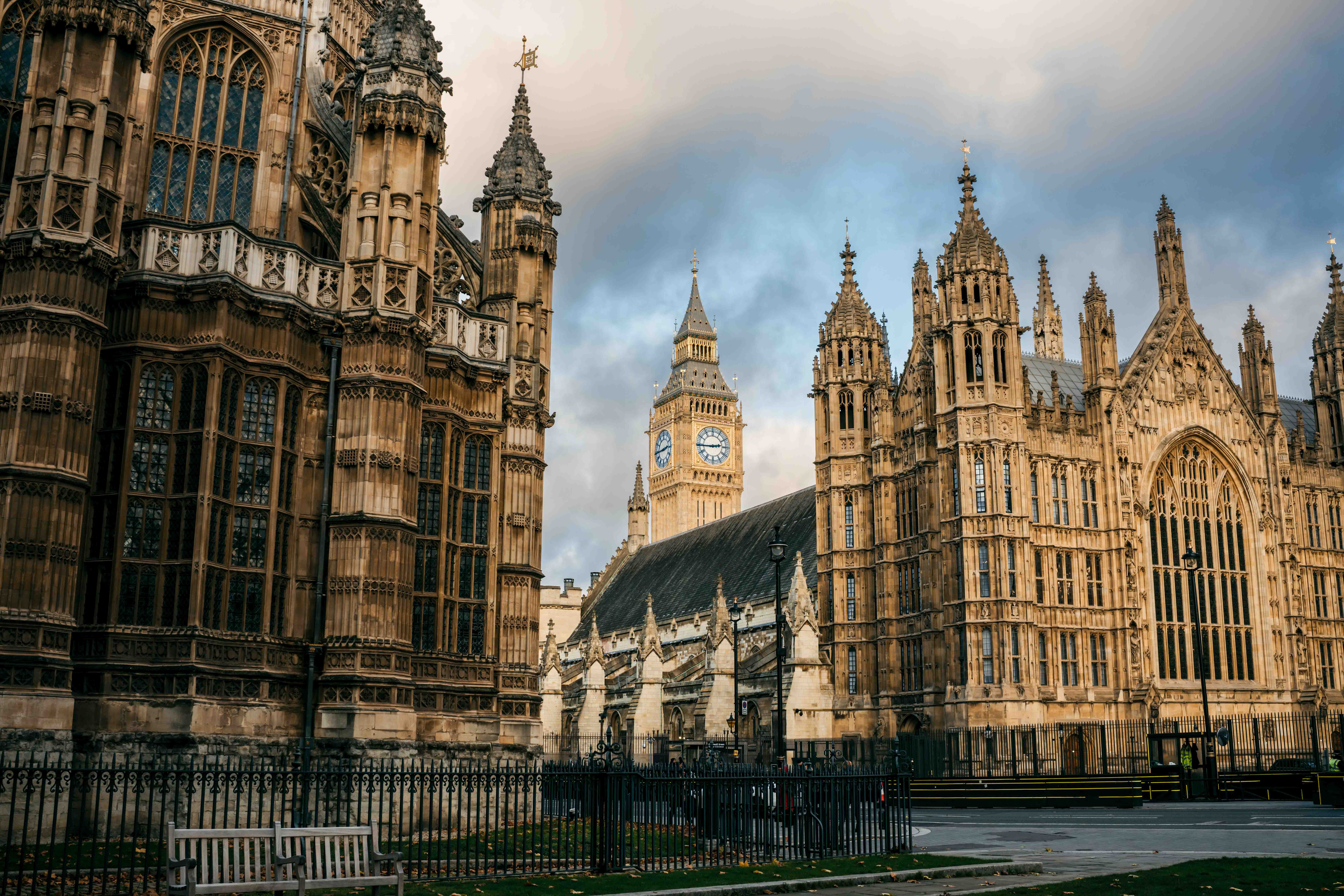 A view of Big Ben and the Houses of Parliament in London