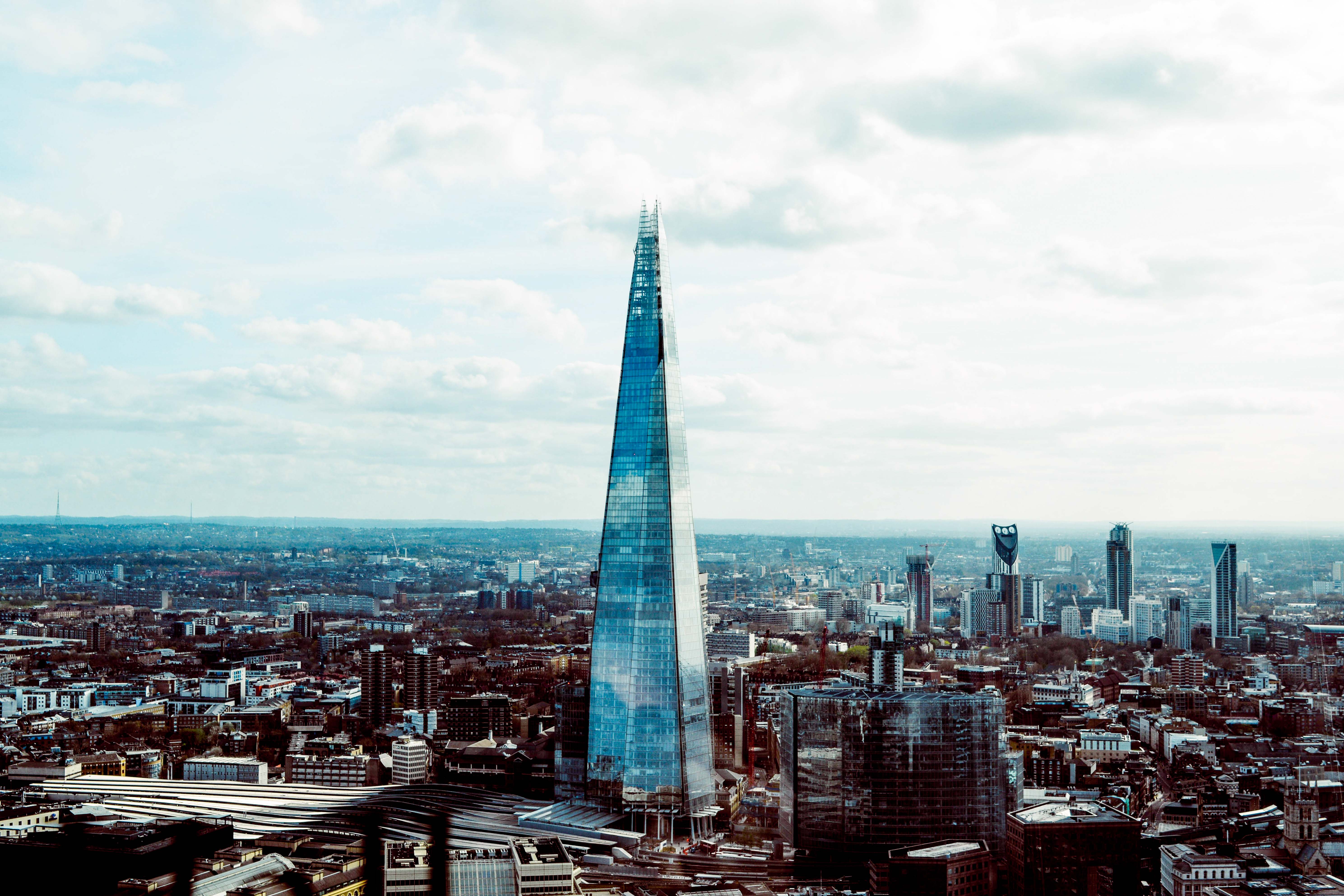 A view of the Shard in London