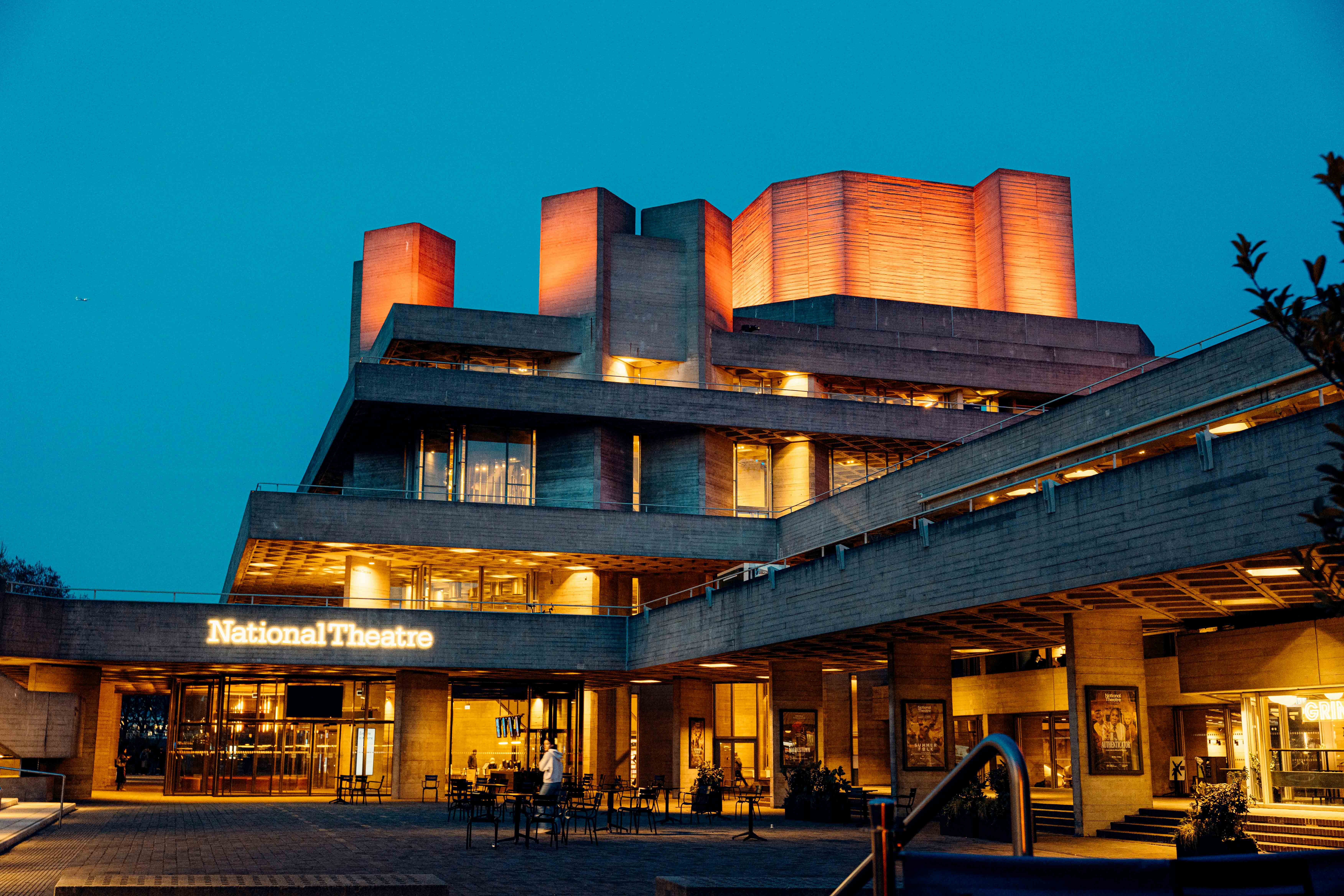 A view of a theater in London