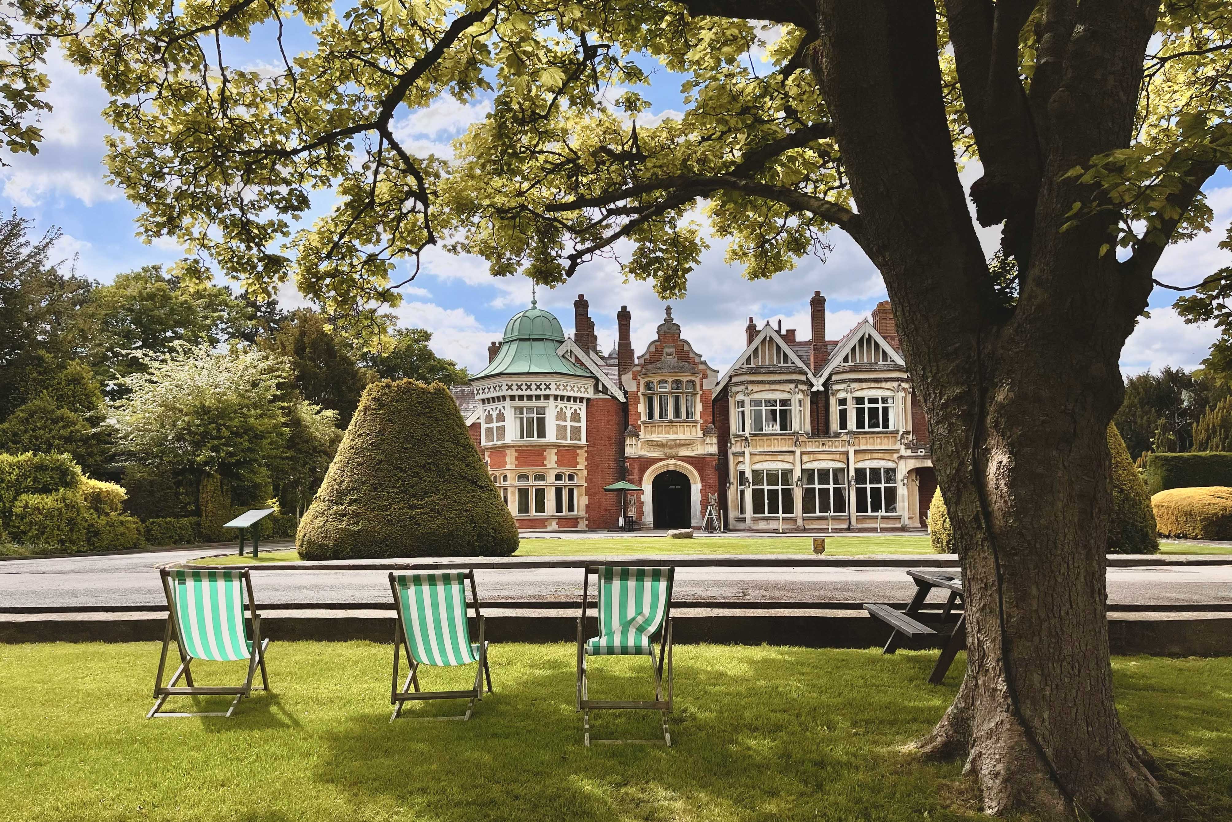 A view of Bletchley Park