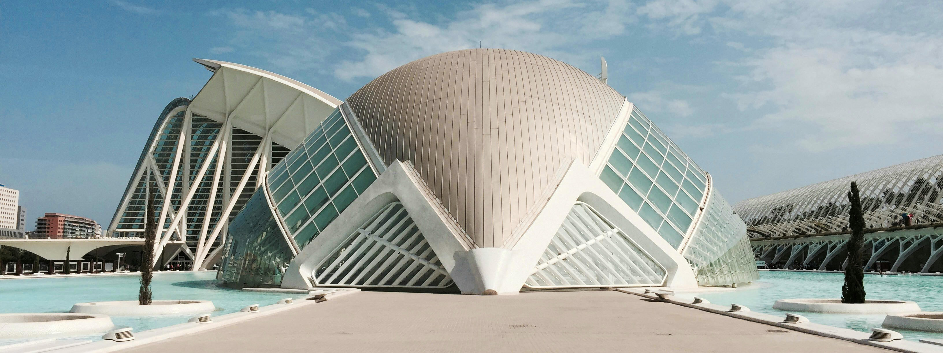 A view of the City of Arts and Sciences in Valencia.