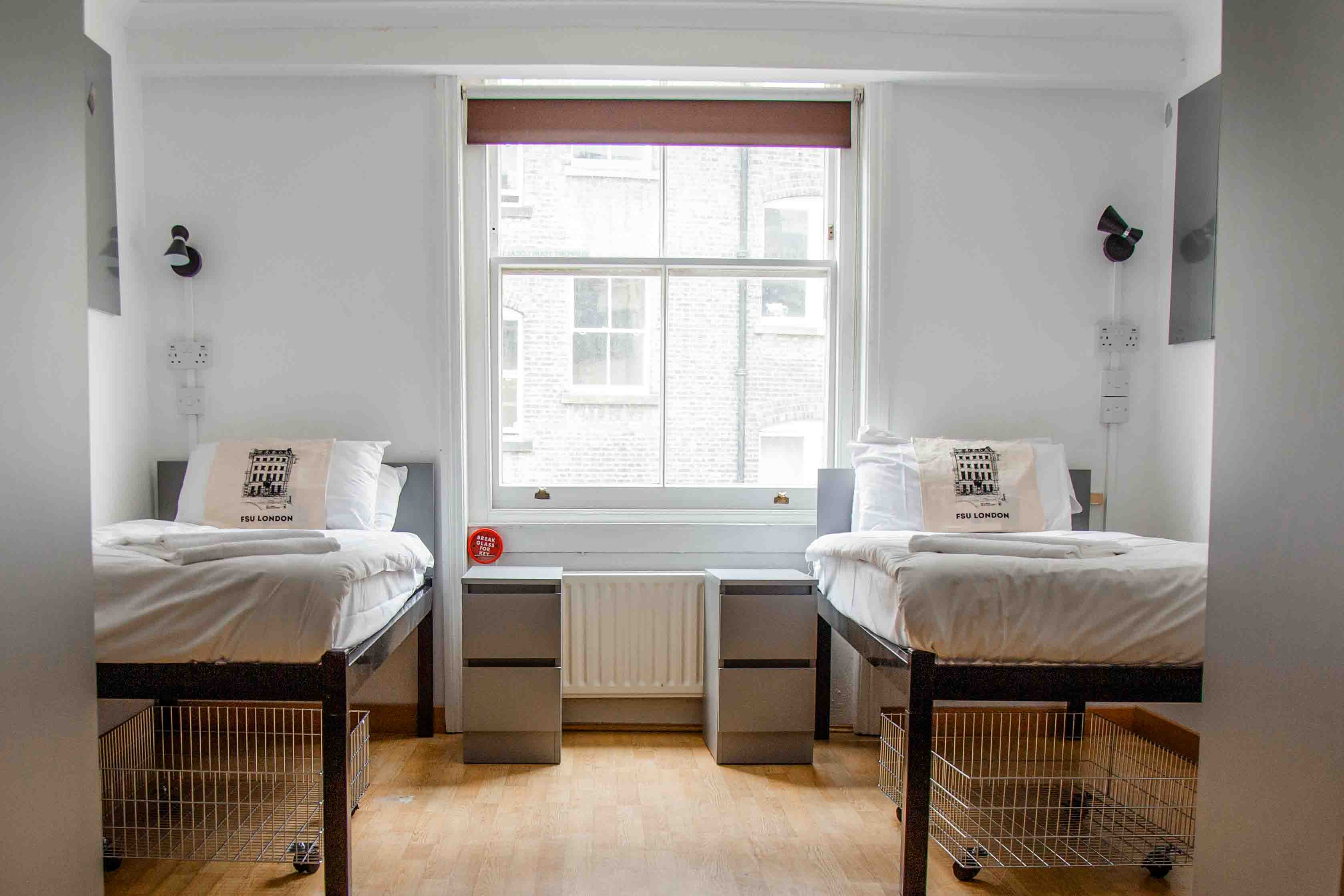 A view of what a shared bedroom might look like in your London housing.