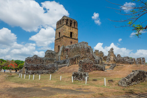 A view of historic Panama Viejo.