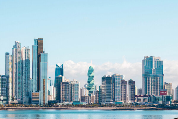 A view of downtown Panama City.