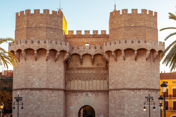 The Serrano Towers in Valencia.