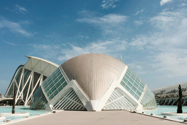 A view of Valencias City of Arts and Sciences.